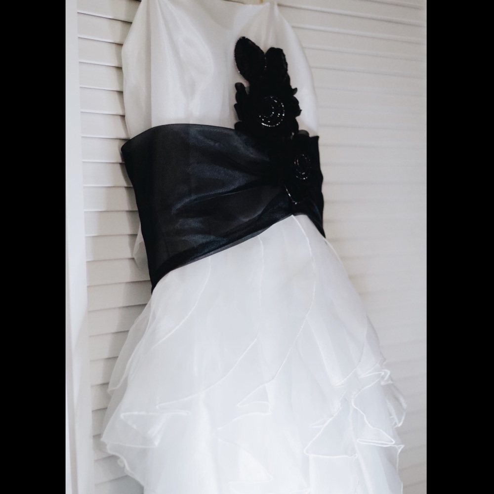 Custom Made Little Girls Bridemaids Dress